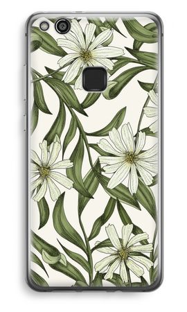 White flower pattern