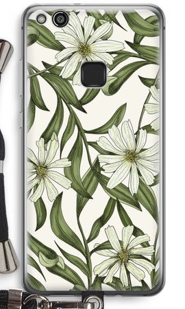 White flower pattern