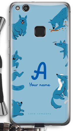 Playful Dogs Monogram