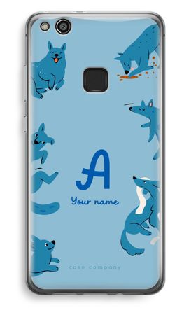 Playful Dogs Monogram