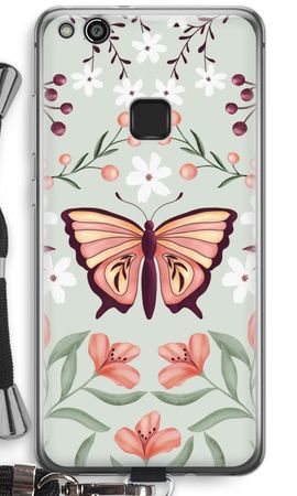 Butterfly in a floral world