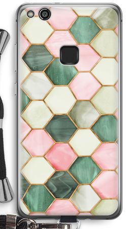 Hexagons in stained glass