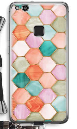 Hexagons in stained glass