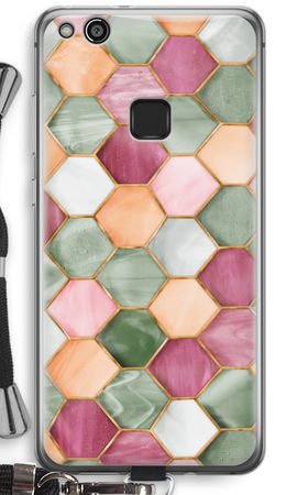 Hexagons in stained glass