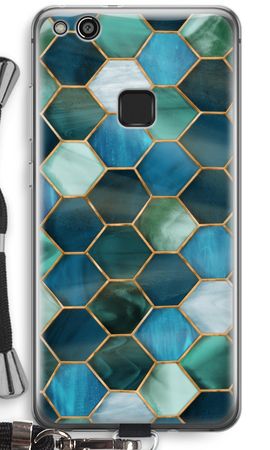 Hexagons in stained glass