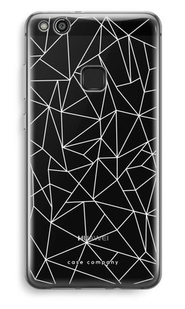 Geometric lines white