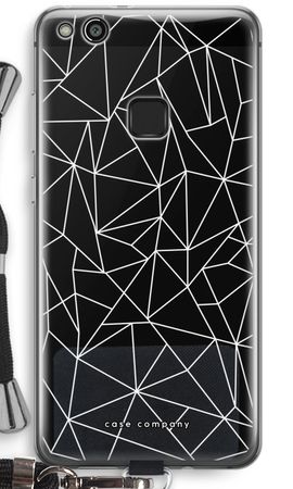 Geometric lines white