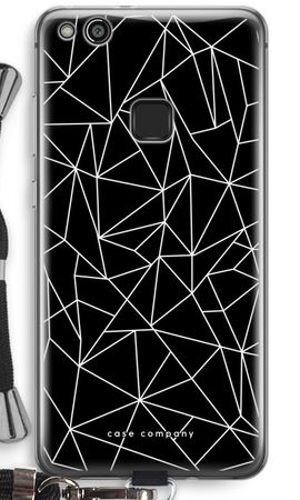 Geometric lines white