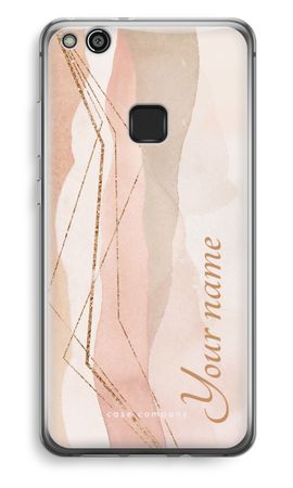 Gold Lines Namecase - Blush