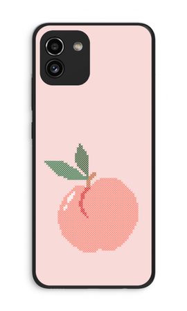 Stitched Peach
