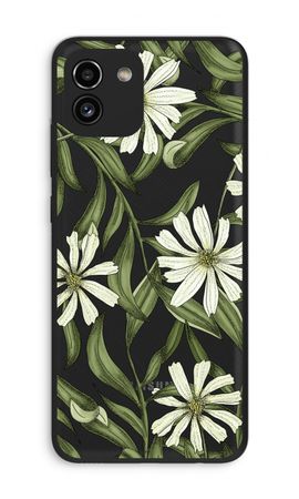 White flower pattern