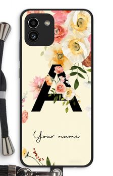 Flirty Flowers Monogram