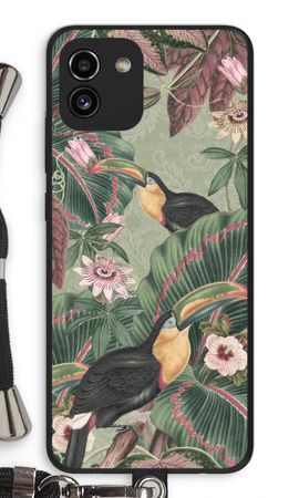 Tropical jungle toucan