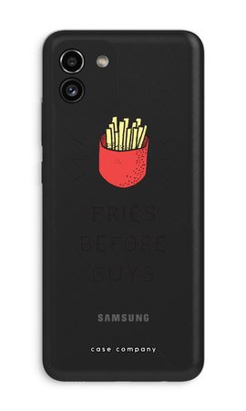 Fries before guys