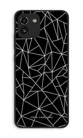 Geometric lines white