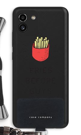 Fries before guys