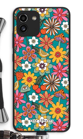 Retro Flowers N°2 - Blue