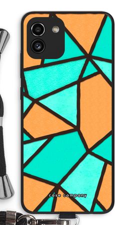 Stained glass - Orange