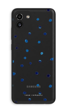 Blue dots