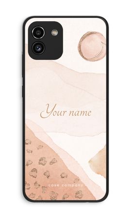 Gold Spots Namecase - Blush