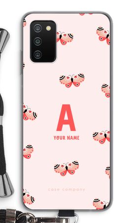 Rosy Butterflies Monogram