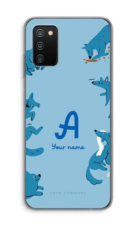 Playful Dogs Monogram