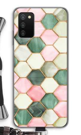 Hexagons in stained glass