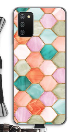 Hexagons in stained glass