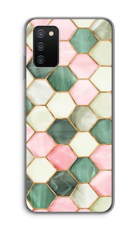 Hexagons in stained glass