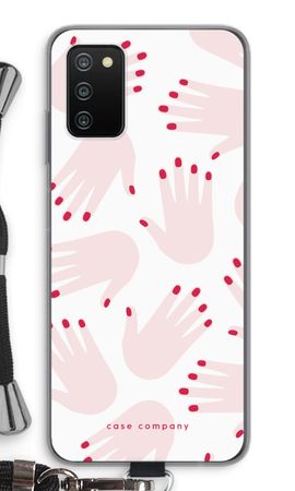 Hands pink