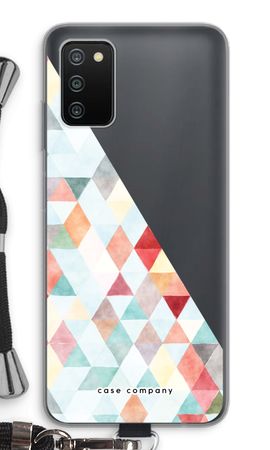 Coloured triangles pastel