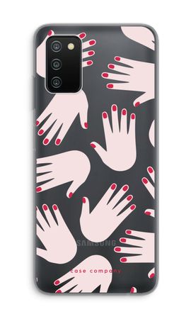 Hands pink