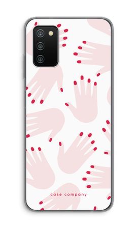 Hands pink