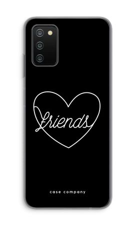 Friends heart black