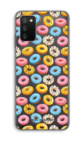 Rosafarbene Donuts