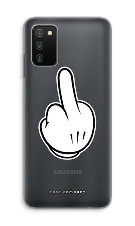 Middle finger white