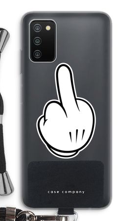 Middle finger black