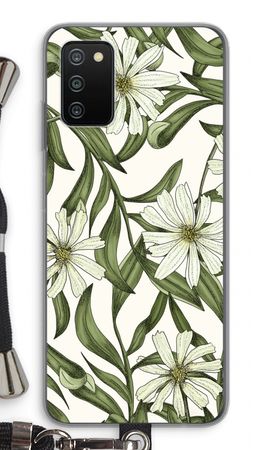 White flower pattern