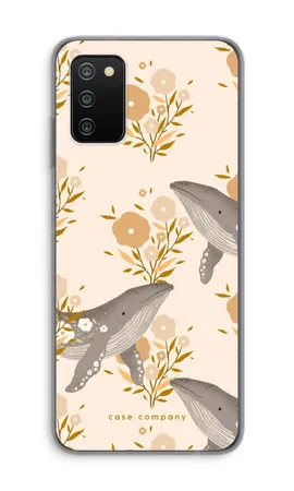 Floral Whales, Mekana maskica Samsung Galaxy A03s