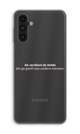 Ge verdient de liefde