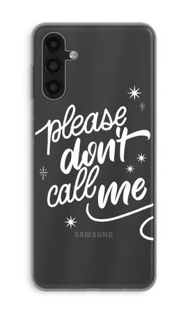 Don't call