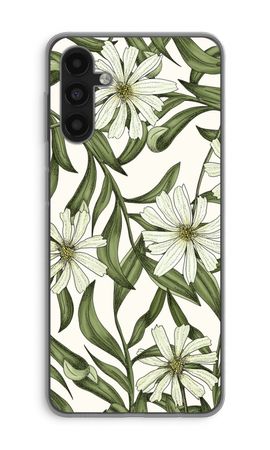 White flower pattern