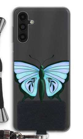 Blauer Schmetterling