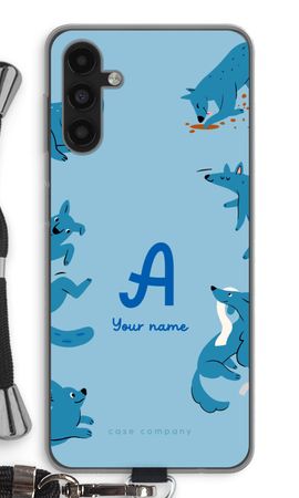 Playful Dogs Monogram