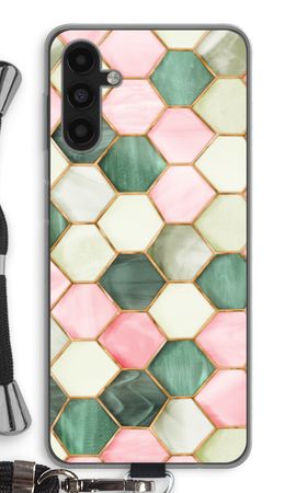 Hexagons in stained glass