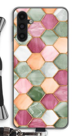 Hexagons in stained glass