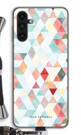 Coloured triangles pastel