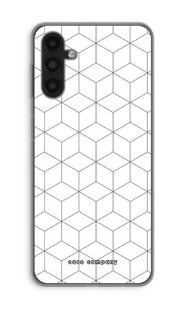 Cubes black and white