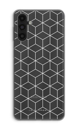 Cubes black and white