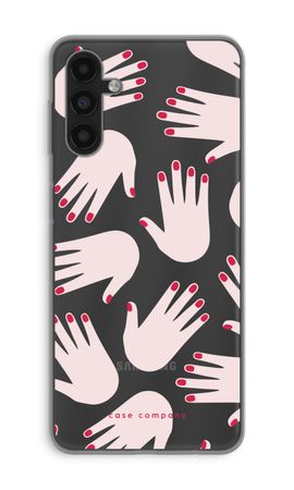 Hands pink